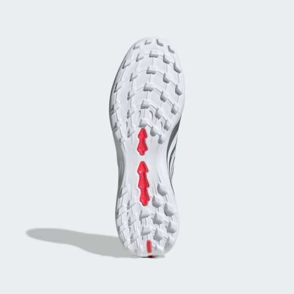 High-performance Predator League turf football shoes with fold-over tongue and durable grip sole. Pe.