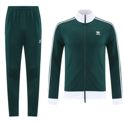 Adidas Dark Green Jacket Suit