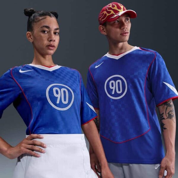 High-quality Nike Total 90 soccer jersey for men, featuring breathable fabric and bold design.