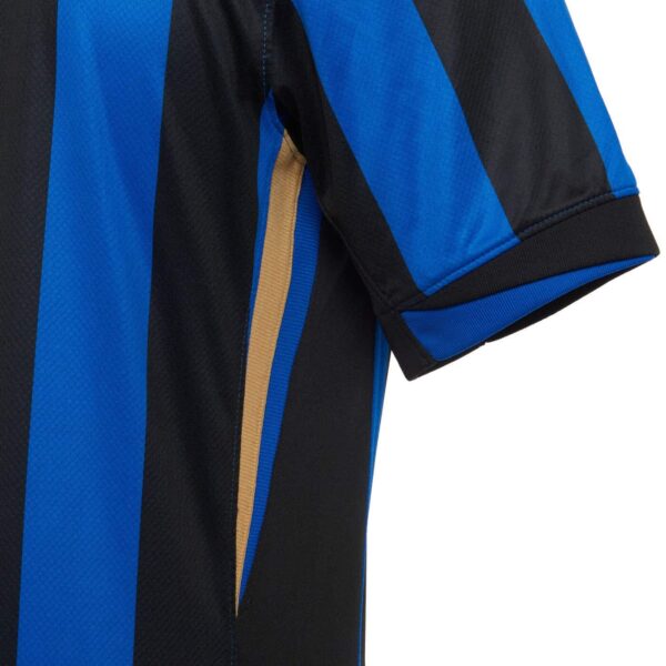 Authentic Inter Milan 2024/25 home football jersey with blue and black design.