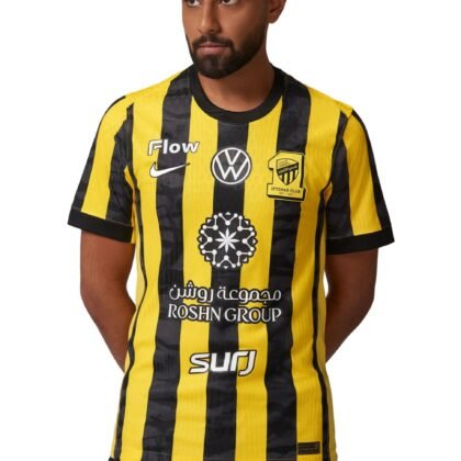 Al-Ittihad Home Player Version Jersey 2025/26