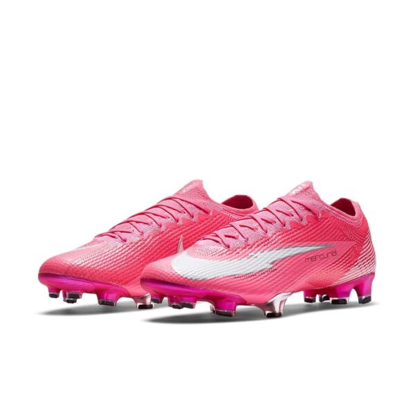 Nike Kylian Mbapp Pink Panther Mercurial Vapor 13 Elite FG soccer cleats.