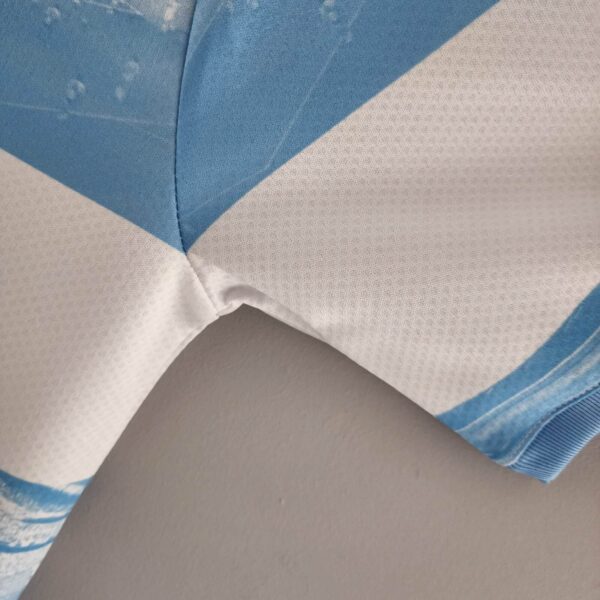 Manchester City limited edition football jersey featuring Aguero 11, 2022/23 season.