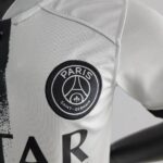 Official PSG Kids AWAY football kit 2022/23 featuring club crest and modern design.