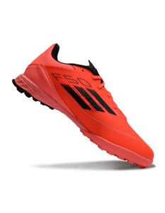 Adidas F50 League Turf Football Boots for optimal grip and speed on turf surfaces.