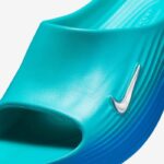 Nike ReactX Rejuven8 Slide in Blue Gradient for comfortable casual wear.