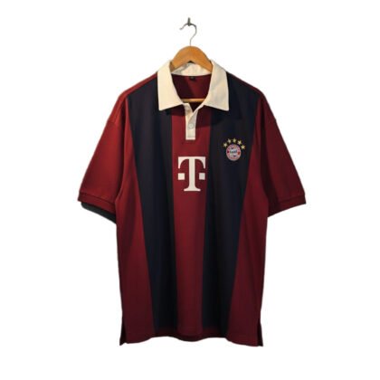 Bayern Munich Polo Shirt (Red,Blue)