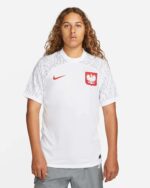 Poland national team World Cup home jersey 2022/23, authentic football kit.