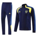 Authentic Boca Juniors football tracksuit for 2025/26 season. Stylish blue and yellow design with cl.