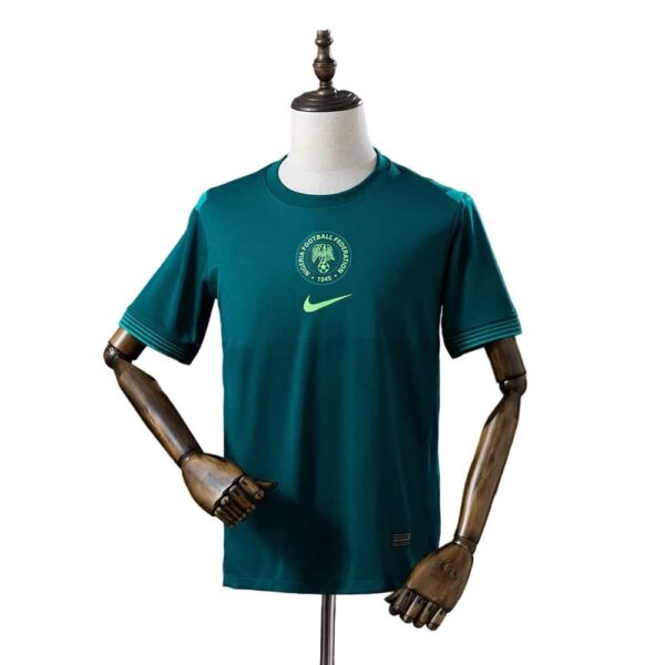 Official Nigeria Away Football Jersey 2025, lightweight and breathable, perfect for fans and players.