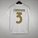 Napoli scudetto champion jersey 2023/24 with number 3 and "CAMPIONI" text.