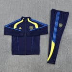Authentic Boca Juniors football jacket and pants set for 2025/26 season. Official team apparel for f.