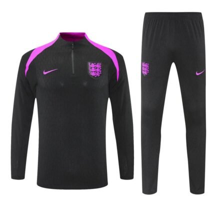 England Black& Purple Tracksuit 25/26
