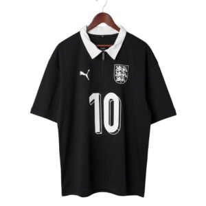England Special Edition polo Black Shirt