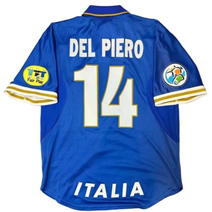 Italy Home "DEL PIERO" 1996/97 jersey