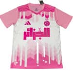 Algeria DKALI pink football jersey 2025/26, authentic sportswear for fans and players.