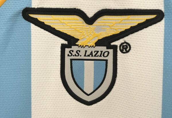Lazio home jersey with NESTA 13 patch from 1999-2000 season.