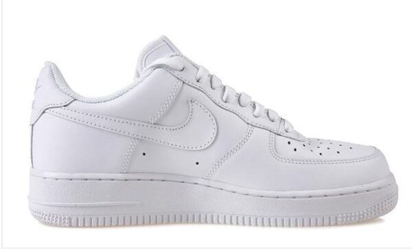 Air Force Low 1 White sneaker with classic design and white color.