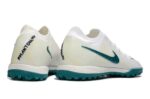 Nike Phantom GX II Elite Society soccer cleats in white and green for optimal performance.