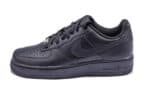 Black Air Force Low 1 sneaker for men and women.