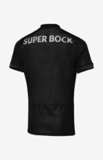 Away jersey for Sporting Lisbon 2025/26 season, black with team logo and sponsor.