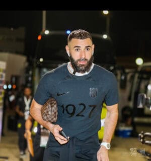 Al-Ittihad training jersey for 2025/26 season, featuring team logo and modern design.