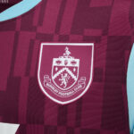 Burnley FC 2024/25 home football jersey with club crest.
