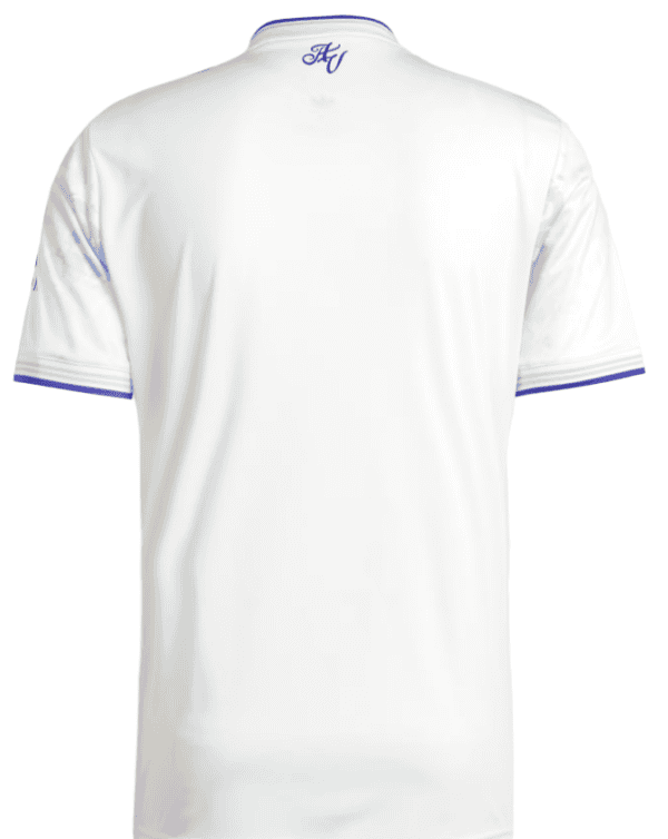 Aston Villa third football jersey 2025/26, white with pastel accents, official club merchandise.