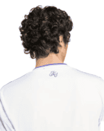 Aston Villa third football jersey 2025/26, white with blue accents, designed for fans and players.