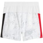 Kids Man City away football shorts for 2025/26 season. Authentic design with team colors, perfect fo.