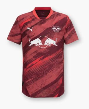 Leipzig away football jersey 2024/25 with Red Bull logo and Puma branding.
