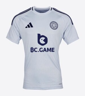 Leicester City third football jersey 2024/25 with team logo and modern design.