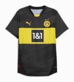 Authentic Borussia Dortmund away football jersey for 2024/25 season. Features club crest, Puma logo,.