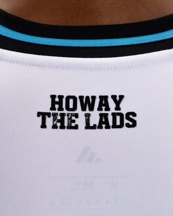 Official Newcastle United 2025/26 home football jersey for fans.