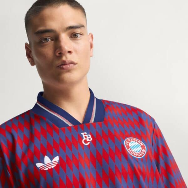 Authentic Bayern Munich LFSTLR Jersey 2025/26 for football fans.