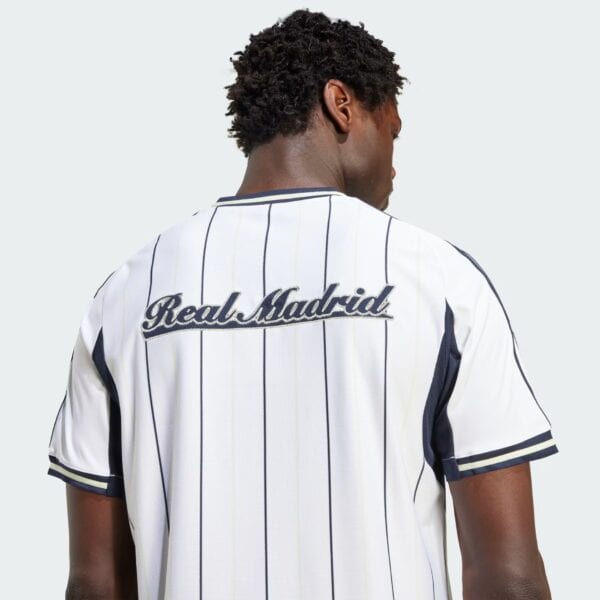 Authentic Real Madrid RM US Pack football jersey, front view.