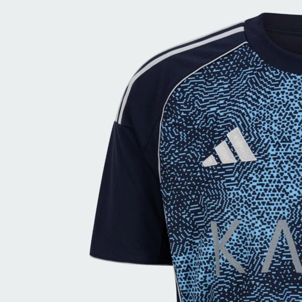 Official Al Nassr away football jersey for 2025/26 season, featuring modern design and team logo.