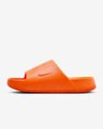 Bright Mandarin Nike slide sandal for casual wear and comfort.