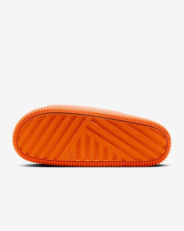 Bright Mandarin Nike Calm Slide for comfortable casual wear.
