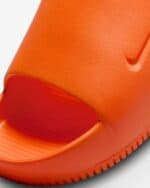 Nike Calm Slide Bright Mandarin - Comfortable, stylish slide sandal in vibrant orange. Perfect for c.