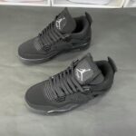 Air Jordan 4 Black - Authentic basketball shoes with sleek design and premium materials. Perfect for.