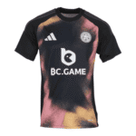 Authentic Leicester City away football jersey for 2024/25 season, featuring team crest and modern de.