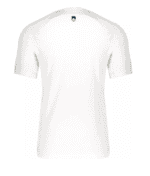Classic white football t-shirt for men, breathable sportswear, comfortable fit, UAE SPORT STORE.