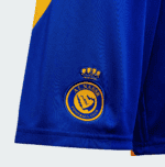 AL Nassr football club official home shorts 24/25 season.