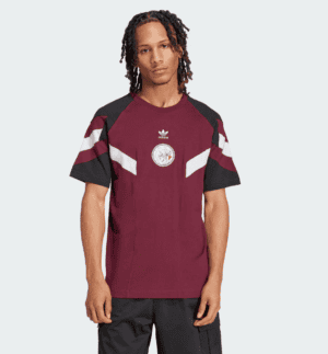 Authentic Ajx Special Edition football jersey 2025, maroon with black and white accents, featuring A.
