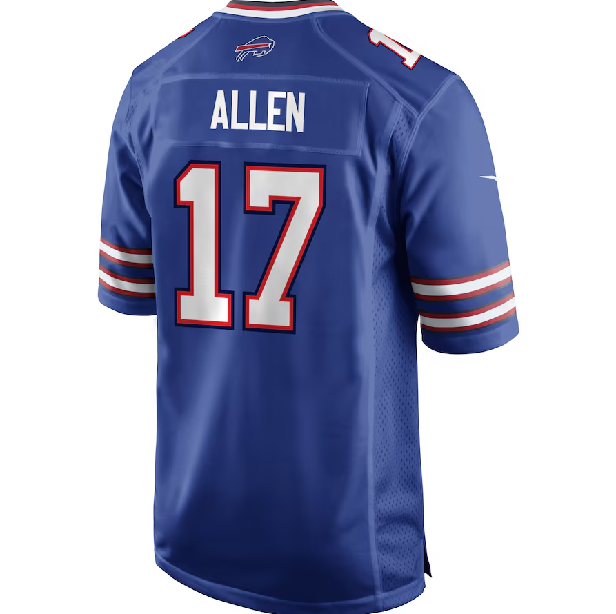 Nike Men's Buffalo Bills Josh Allen Nike Royal Game Jersey - Image 2