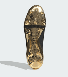 Gold Adidas Predator Elite FG Belli football boots for firm ground. Perfect for precision and contro.