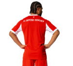Authentic Bayern Munich 2025/26 home football jersey for fans and players.
