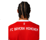 Bayern Munich 2025/26 home football jersey with team logo and vibrant red design.