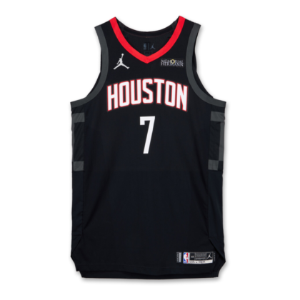 Jalen Green Houston Rockets 2023-2024 Game Worn Statement Edition Jersey | Double-Double | 37 Points
